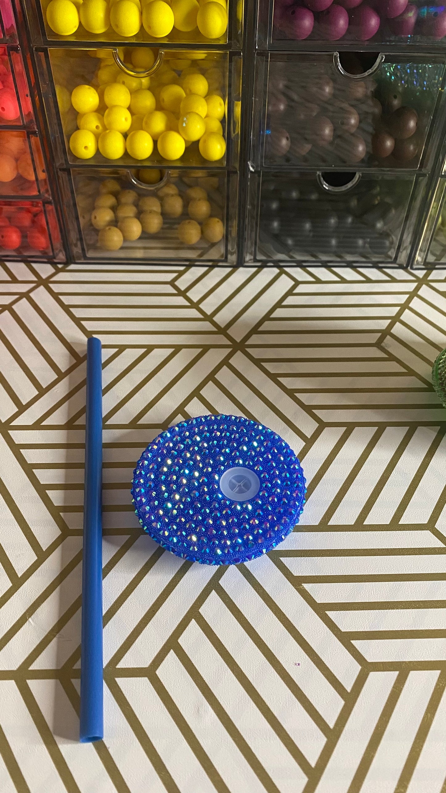Rhinestone Lids