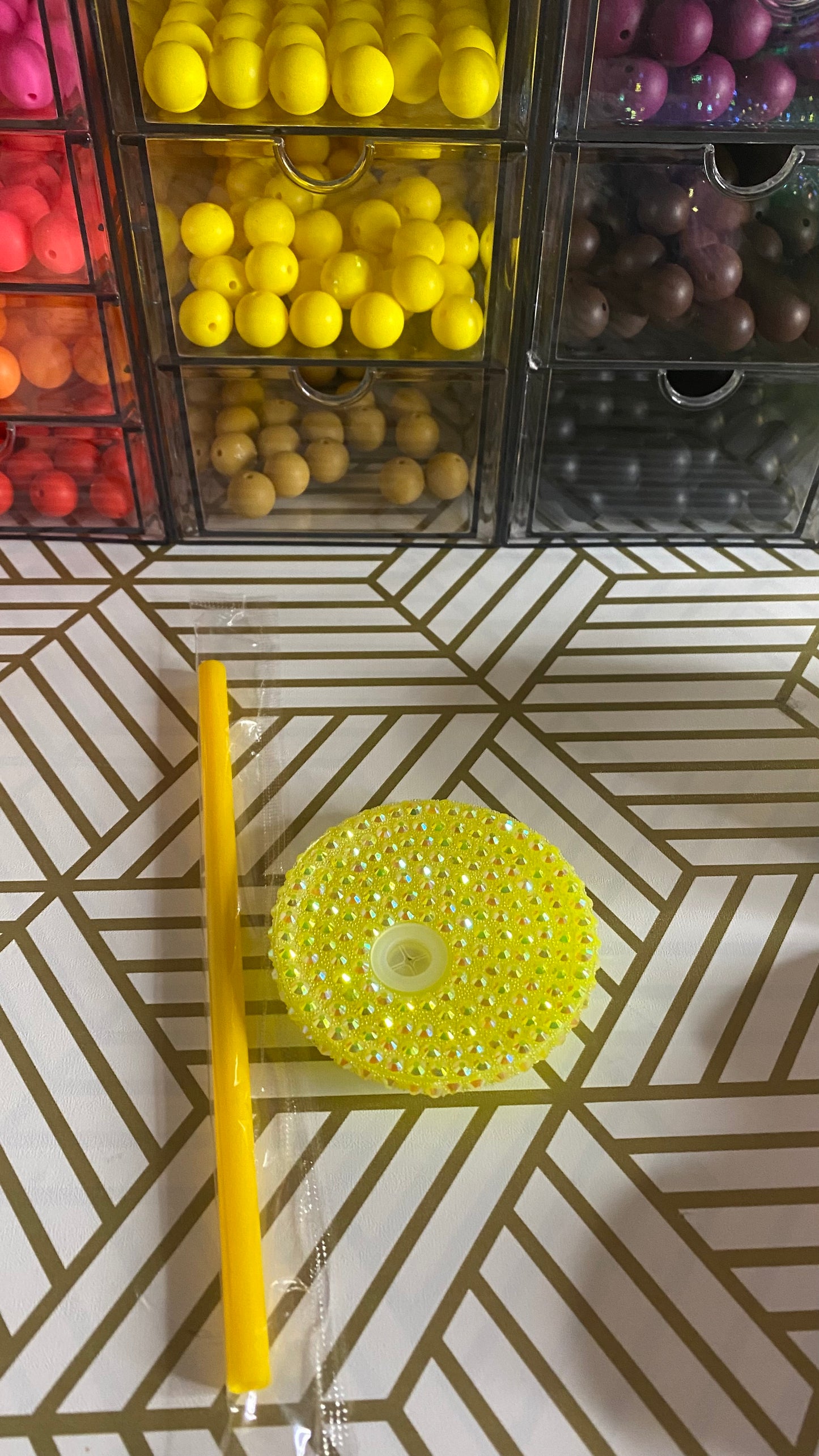 Rhinestone Lids