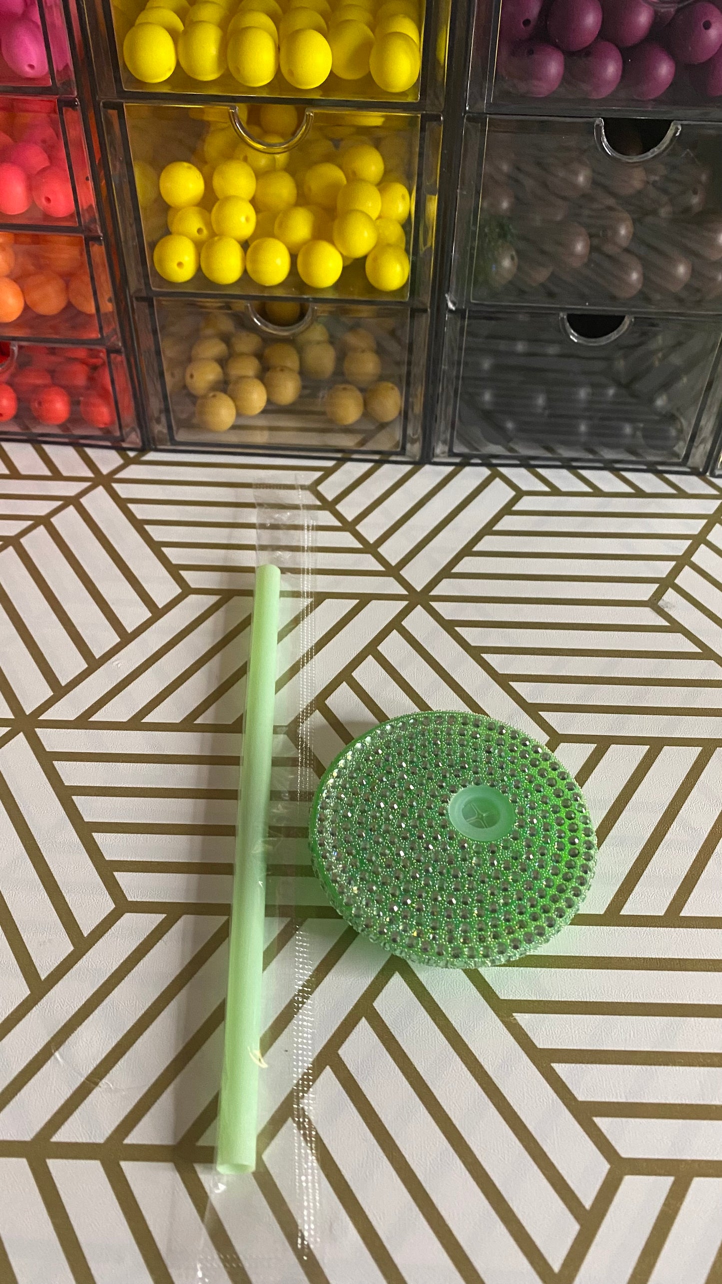 Rhinestone Lids
