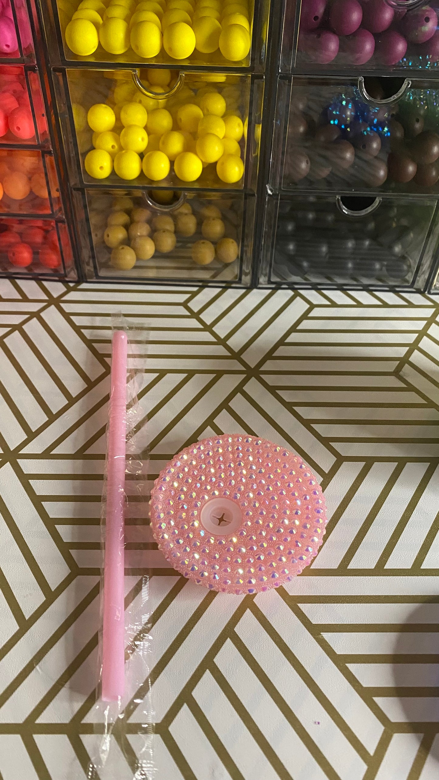 Rhinestone Lids
